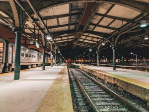 Trains station