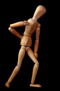 Do not risk getting injured a figure of an injured man