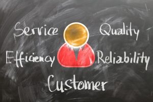 High-quality and efficient service is guaranteed with Moving of America – NJ Movers. A blackboard with words written on it.