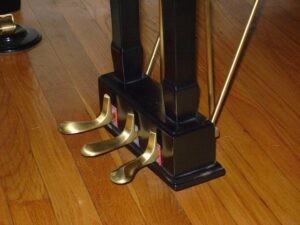 Piano pedals - something you should take care about when you pack a grand piano for relocation