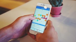 Set a date when you plan to visit your unit and mark that date in your calendar. A person checking the calendar on his/her phone.