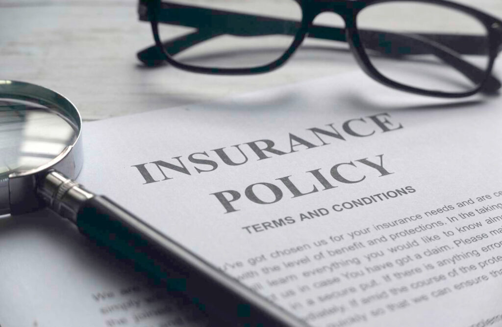 Insurance Policy - Terms and Conditions